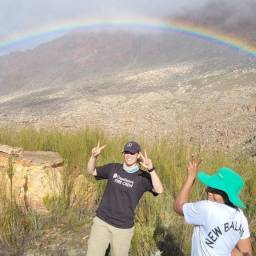 CapeNature staff having fun in the field
